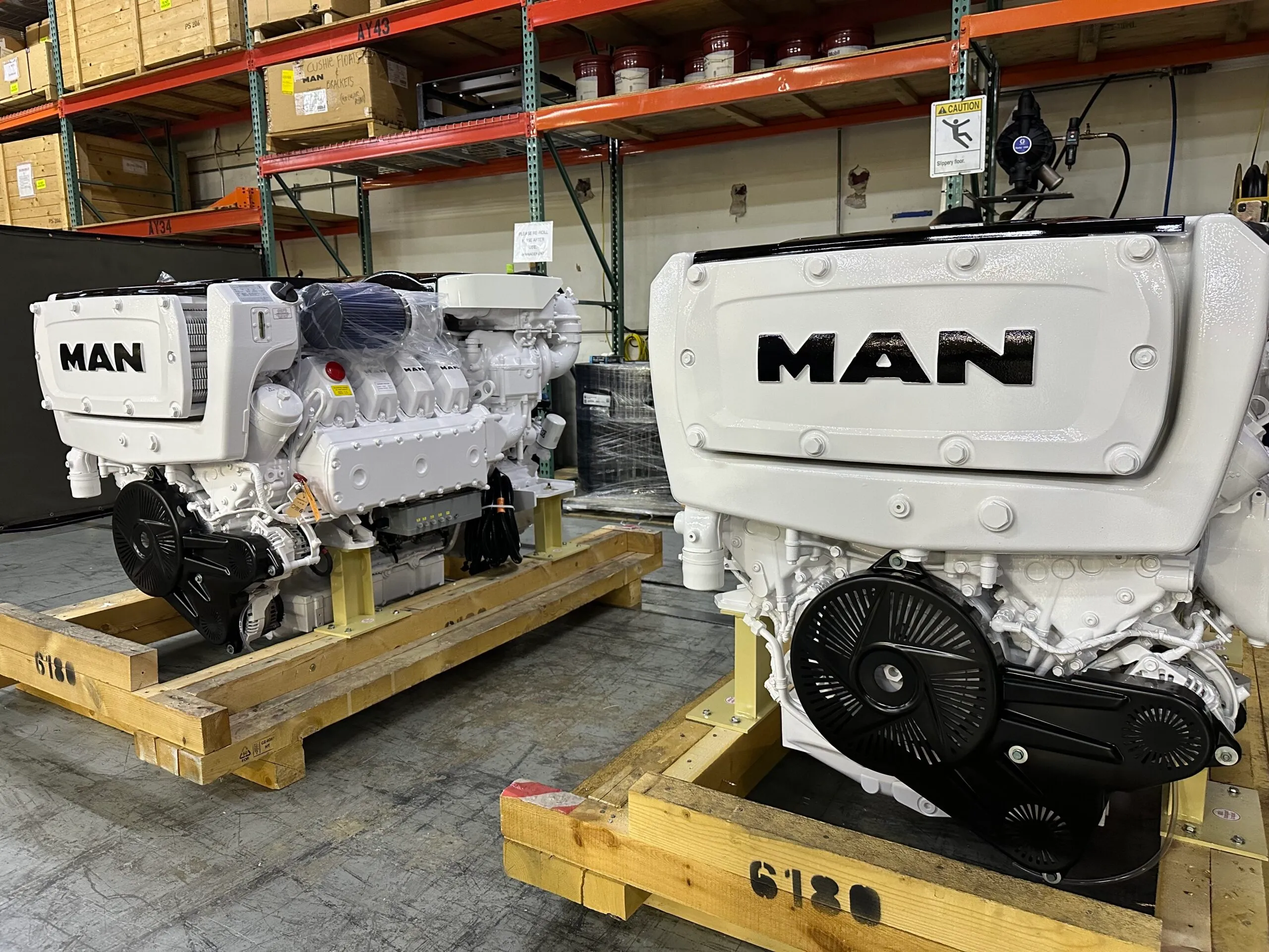 The marina and refit-yard density of the Fort Lauderdale marine economy — the destination for yacht parts and project cargo staged inside the corridor.