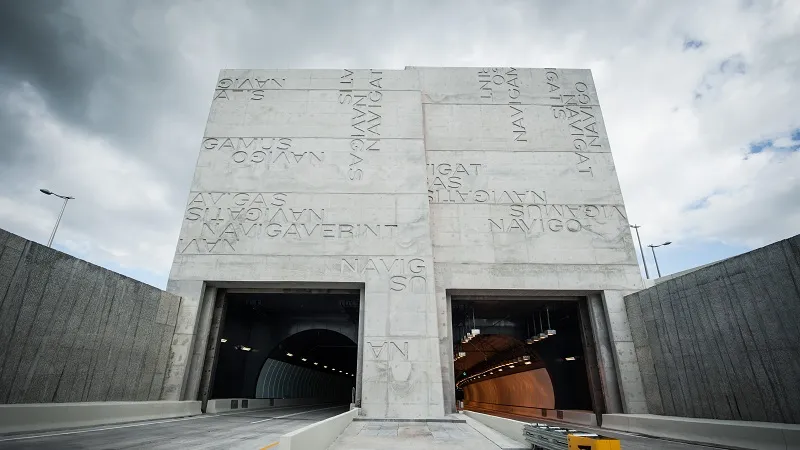 The PortMiami Tunnel — toll-free dedicated cargo and cruise truck route from Watson Island beneath Government Cut, opened 2014 to connect the port directly to I-395 and the federal interstate system.